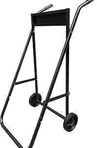 Outboard Boat Motor Stand,165LB Load Outboard Motor Carrier Multi Purposed Portable Boat Motor Engine Trolley for Repair,Maintenance,Storage