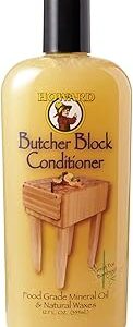 Howard Products Butcher Block Conditioner and Oil Food Grade - 12 Fl Oz - Butcher Block Oil Food Grade for Enhanced Wood Care