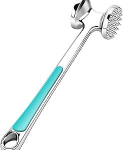 Meat Tenderizer Kitchen Mallet Hammer Tool Manual Pounder For Tenderizing Chicken Steak Beef Poultry