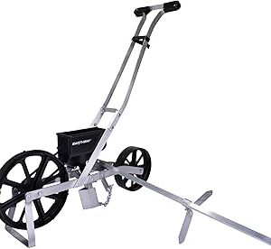 EarthWay Products 10001 Precision Garden Seeder with 7 Seed Plates, Sweet Corn Planter, Accurate Seed Drill for Gardeners, Durable Corn Planter, Use in Prepared Soil