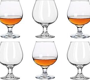 Snifters 5.0oz Shot Glasses Set of 6 Cute Brandy Cognac Glasses (150ml | 5.0 floz)
