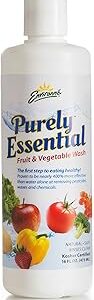 Purely Essential Fruit & Vegetable Wash, None, 16 Fl Oz (Pack of 6)