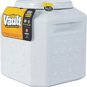 Gamma2 Vittles Vault Pet Food Storage Containers - Sealed Dog and Cat Food Storage Container, Fits up to 25lbs, Made in the USA - [12"L x 13.75"H]
