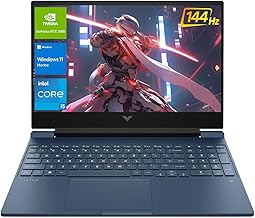 HP Victus 15.6 i5 Gaming Laptop, 15.6" FHD 1920*1080 144Hz, Intel Core i5-12450H, NVIDIA GeForce RTX 3050, 32GB RAM, 1TB SSD, Backlit KB, Touchpad, SD Card Reader, Webcam, HDMI, Wi-Fi 6, W11 H, Blue