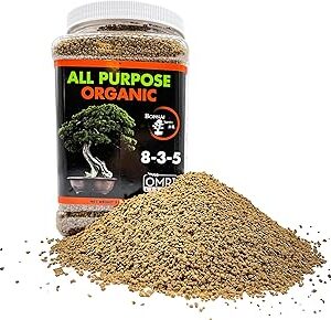 Organic Bonsai Fertilizer by The Bonsai Supply – 3Lbs | Quick Results | Micro Nutrients for Vital Bonsai Health.